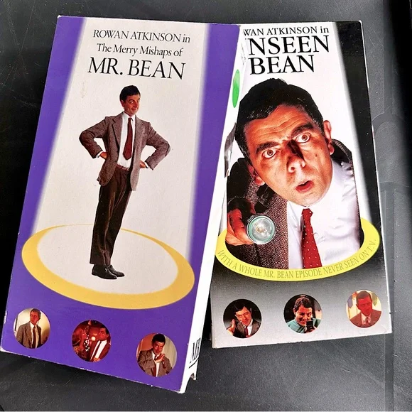 【ＶＨＳ／レア】Ｍｒ．ＢEＡN　／ミスタービーイン mr bean | Other | Vintage Mr Bean 9s Vhs Tapes X 2 | Poshmark